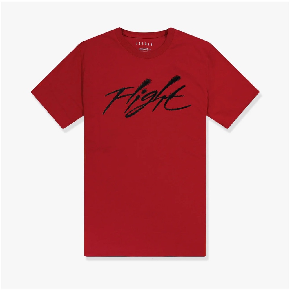 Jordan Red 'Flight' Short Sleeve shirt